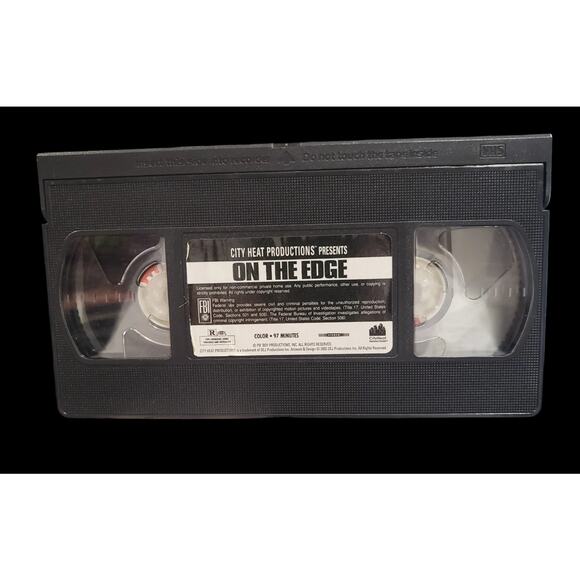 On The Edge 2002 VHS Tape Ice-T Gary Busey Fred Williamson City Heat Rare Movie - Picture 6 of 7
